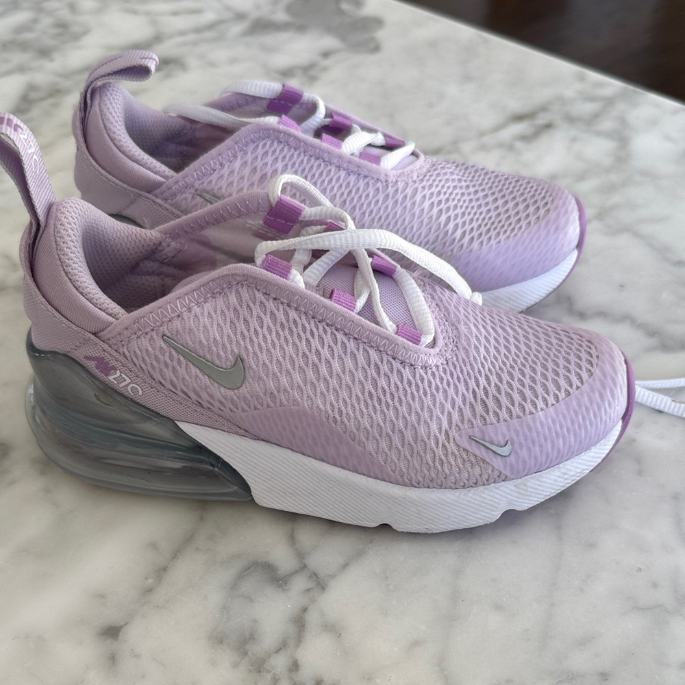 Nike kids Air Max 270 Light Purple Sneakers